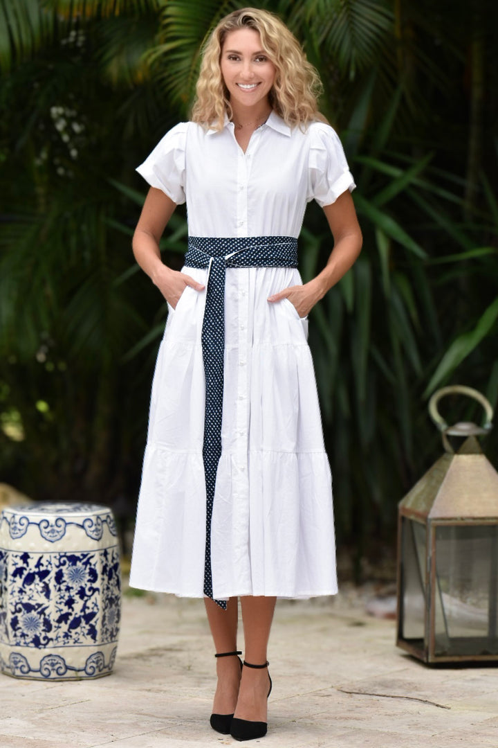 Kristina Dress Celestial White