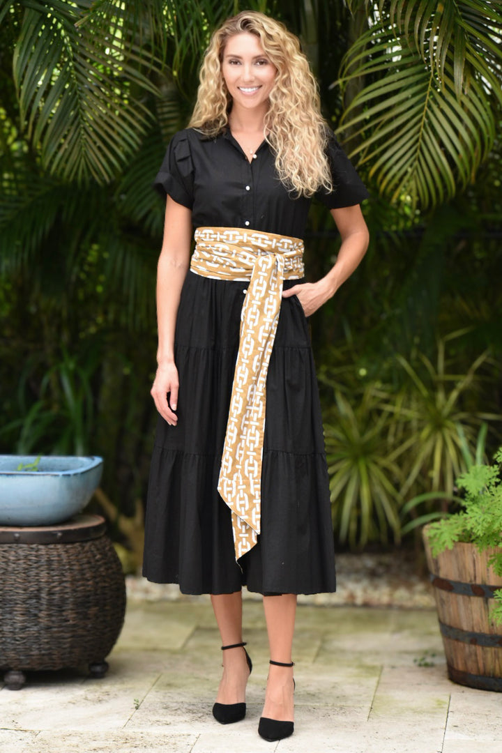 Kristina Dress Charcoal