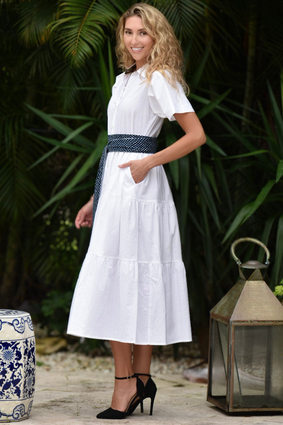 Kristina Dress Celestial White