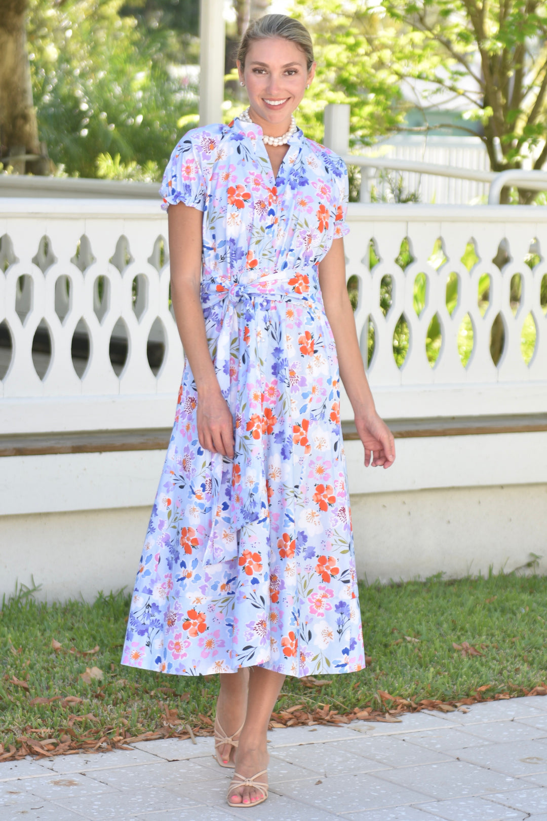 Montclair Dress English Flowers