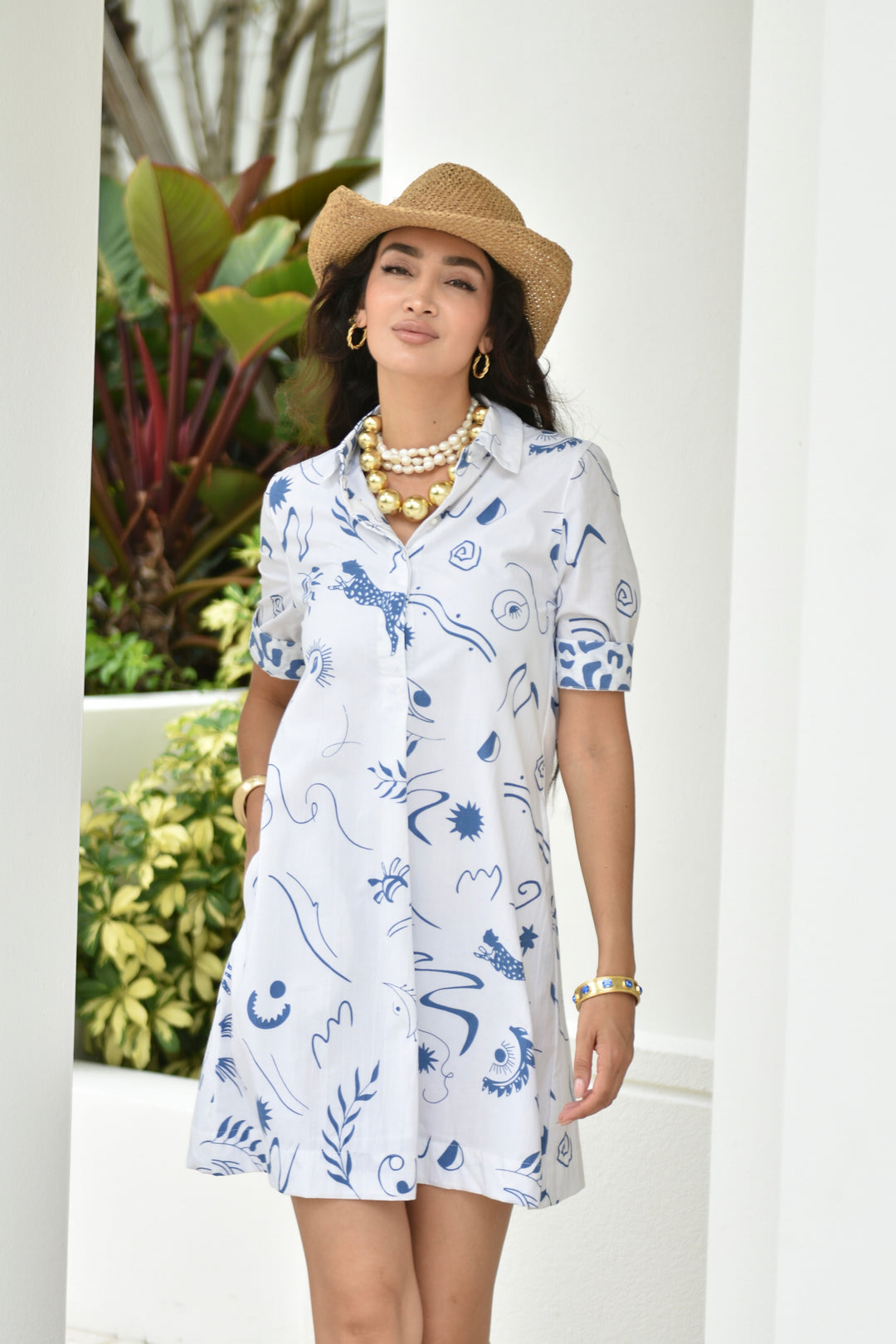 Charlotte Dress Santorini