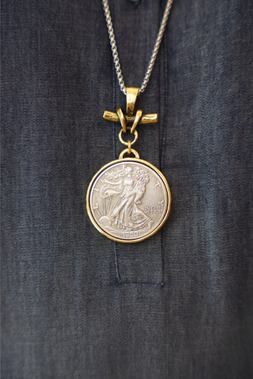 Sadie Necklace Coin