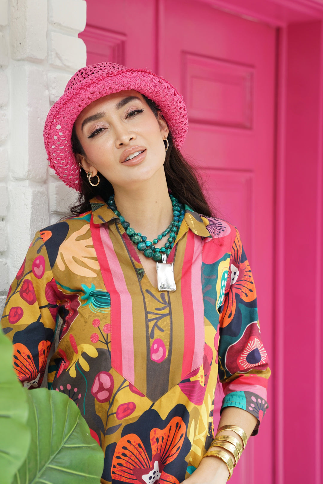 Darviny Kaftan Fall Blossom
