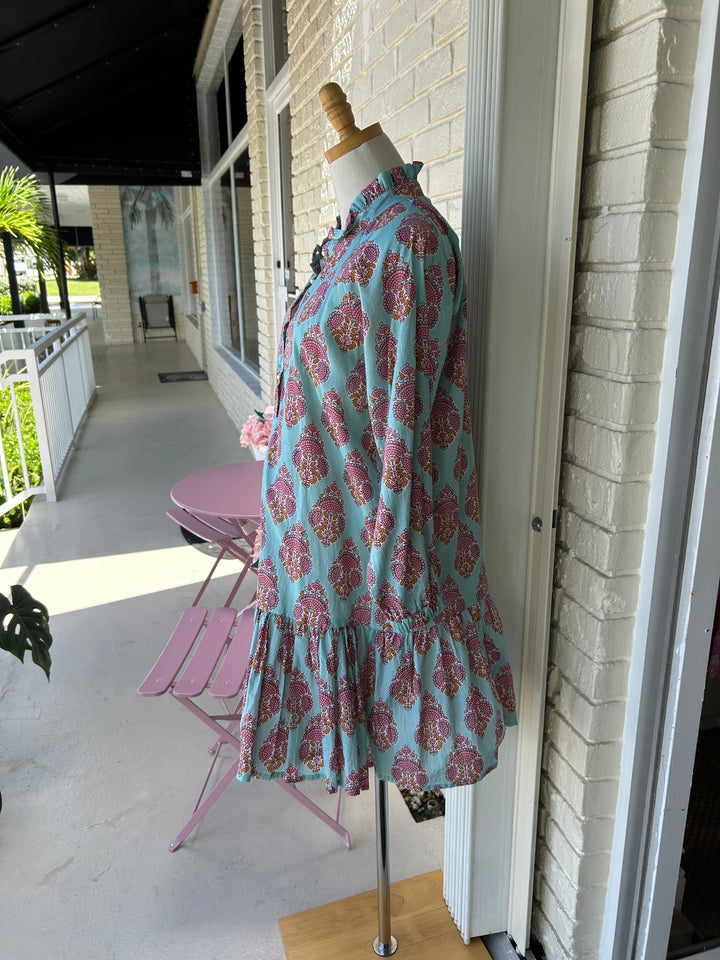 Megan Dress Bahama Sea