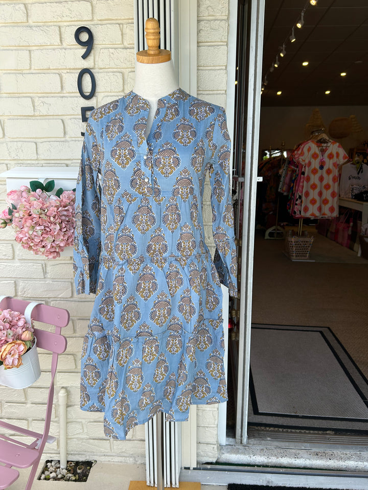 Garden Dress Bahama Blue