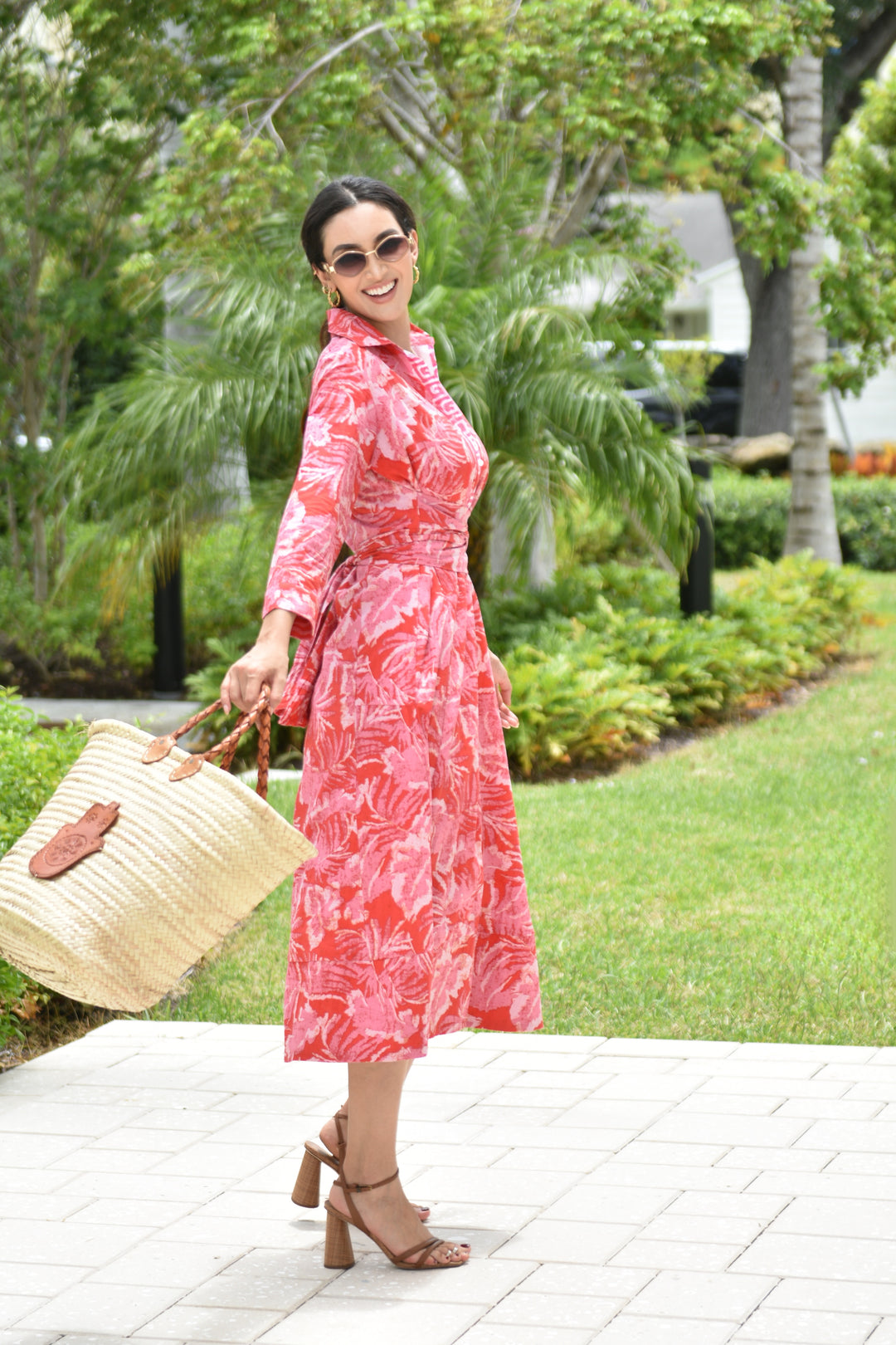 Mable's Dress Papaya