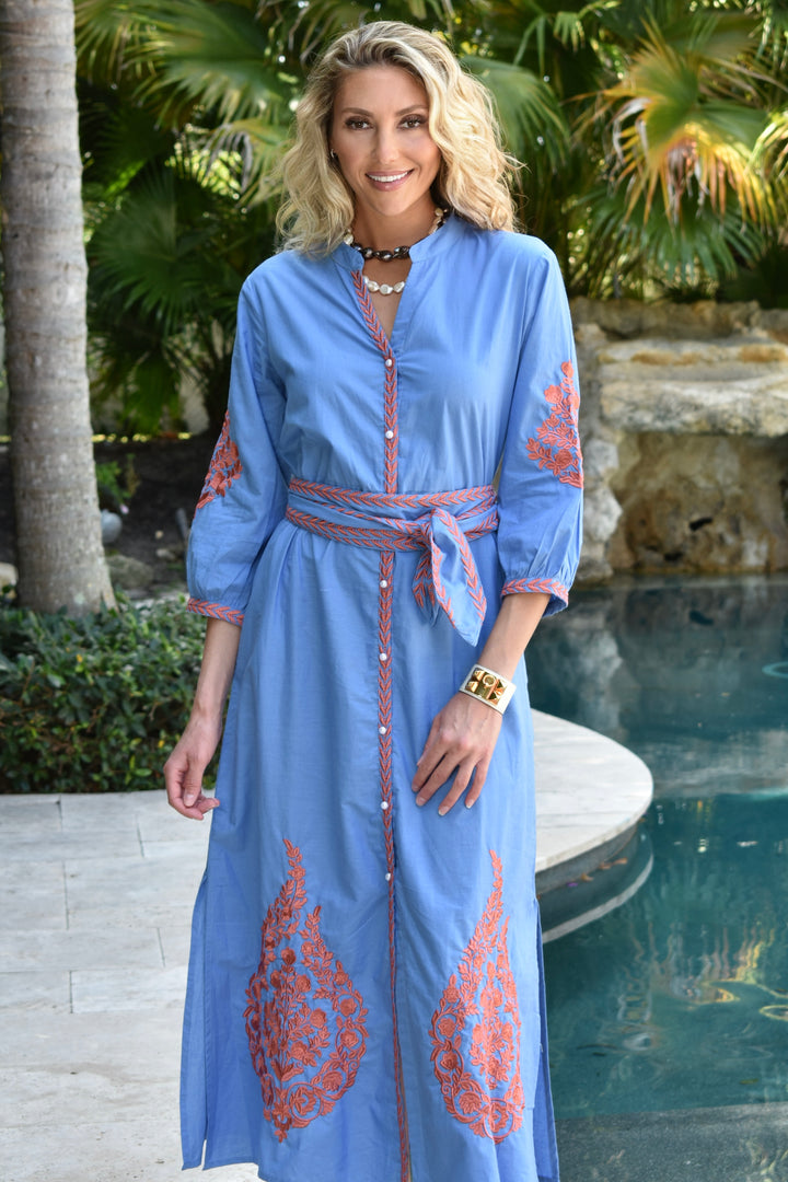 Mykonos Dress Gasparilla Coral