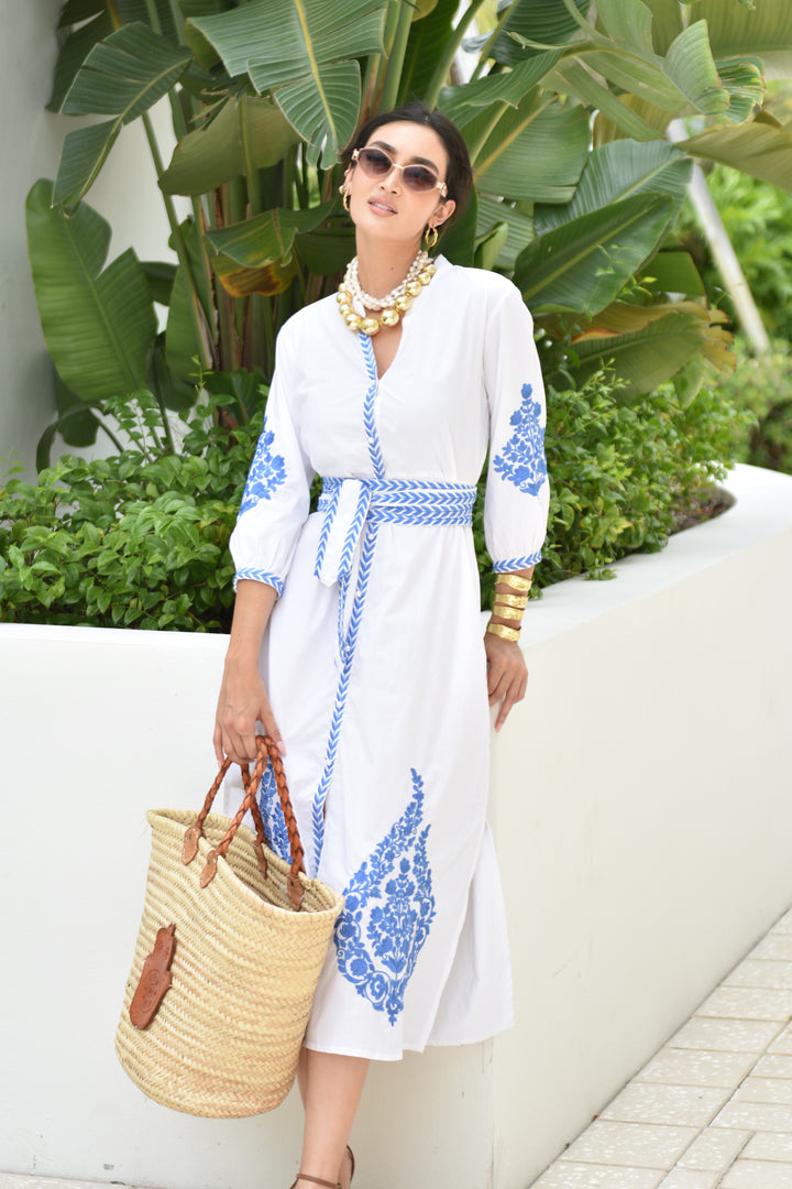 Mykonos Dress Ocean
