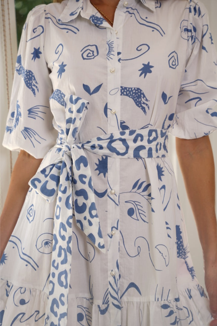 Oberoi Dress Santorini