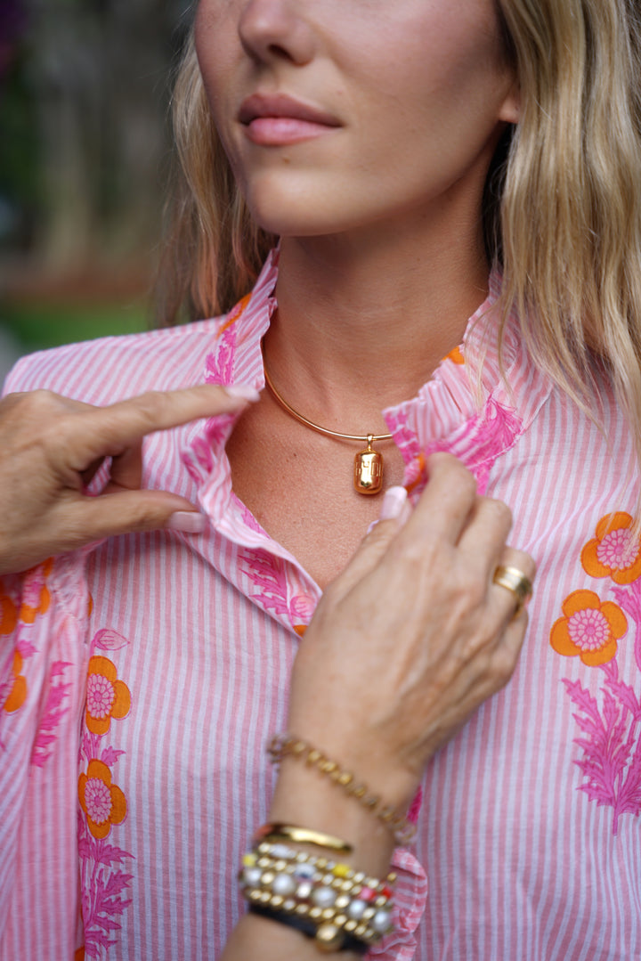 Scarlett Top Bouquet Pink