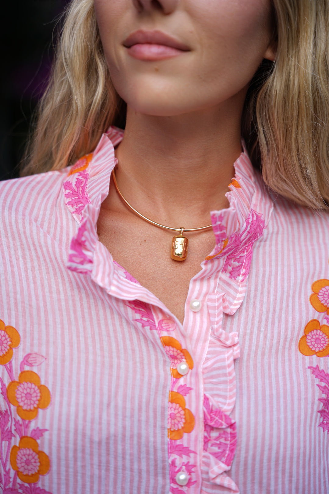 Scarlett Top Bouquet Pink