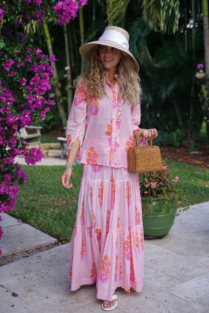 Scarlett Top Bouquet Pink